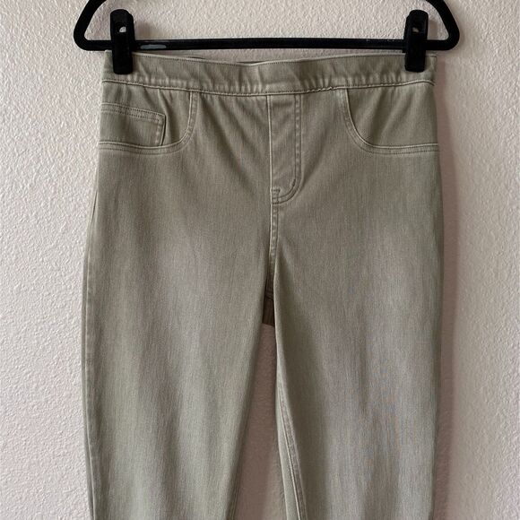 Spanx Jean-ish Ankle Leggings Army Green - Picture 5 of 11